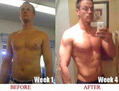 Lbs of Muscle in 4 Weeks